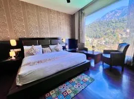 The Vaikunth Mcleodganj # centrally heated & air cooled # scenic mountain view # big parking # on mall road # top rated # most awarded # premium rooms # bar #terrace #property of the year