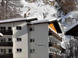 Appartement Lehnbach, hotel i Saas-Almagell