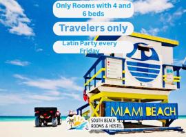 마이애미 비치에 위치한 호스텔 South Beach Rooms and Hostel