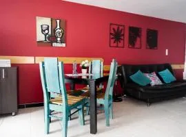 Apartamento cerca al parque del cafe