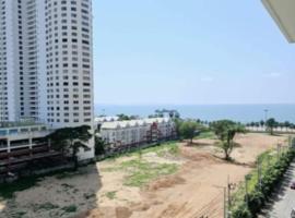 2 ห้องนอน 2 ห้องน้ำ seaview jomtien ชั้น3, poilsio kompleksas mieste Jomtien Beach