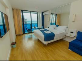 Comfortable Sea View Aparthotel in Orbi City Batumi โรงแรมติดทะเลในบาทูมิ