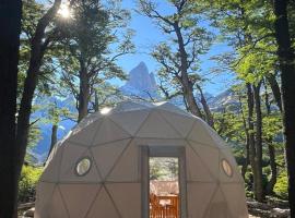 FITZ CAMP - Glamping agreste - Base Cerro Fitz Roy, kempingas mieste El Čaltenas