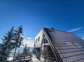 Cabane A-frame CeziAde Tihuta, hótel í Piatra Fantanele