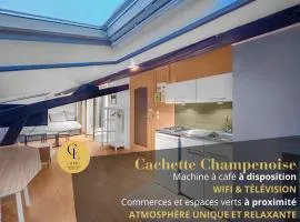 Cachette Champenoise - Downtown, Wifi , 2 pers