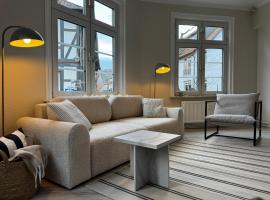 HYGGE LIVING - NEU - hochwertige Apartments - Hunde - 100m zum Weihnachtsmarkt, hotell i Goslar