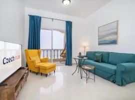 Relax in Spacious 2BD with Sea View in Al Hamra