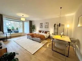 Moderne 2-Zimmer-Whg - Nähe Bahnhof mit Balkon und Stellplatz - 2 Smart-TV