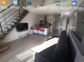 Duplex Autonome Cosy à Paris Roissy CDG