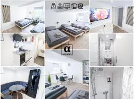 ALFA Ludwigsburg City Apartment Zimmer 5 Personen Küche Netflix INET WM