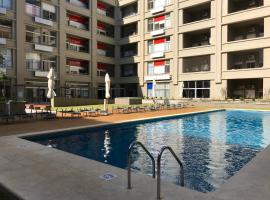 Apartamento céntrico, familjehotell i Montevideo