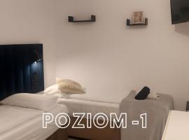 Poziom -1, hotel a Sandomierz