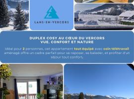 Duplex Cosy : Moderne, Fonctionnel et Confortable, hotell i Lans-en-Vercors