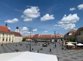 View of Main Square Sibiu- studio