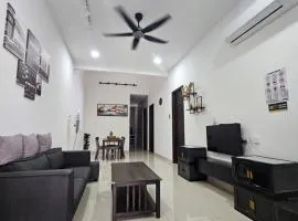 V-Home Taiping, 3BR, 7pax, Full Aircond, Wifi & Netflix