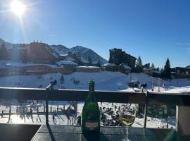 Hygge Ski-in-Ski-out med udsigt, hotell i Avoriaz