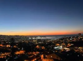 Vista Bahía Puerto de Valparaíso