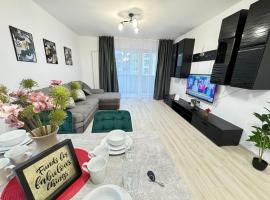 Luxury Glam Apartments Coresi Mall Area, viešbutis Brašove