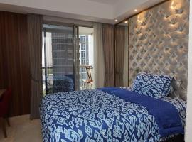 Apartment Gold coast PIK Sea View, strandhotel i Jakarta