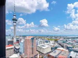 Magnificent SkyTower, Sea, Habour View in CBD