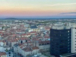 Le Panoramik Nancy gare, option parking, balcon