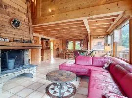 Chalet spacieux 4 chambres avec cheminée, parking et wifi à La Clusaz - FR-1-818-74