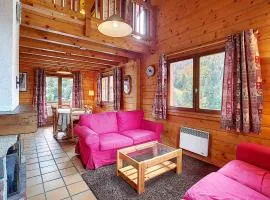 Chalet 8 pers à La Clusaz avec cheminée et parking privé - FR-1-818-55