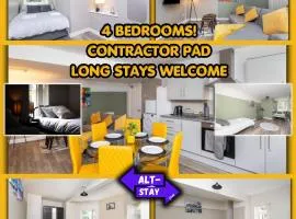 Manygates - 4 Bed Contractor Pad By Alt-Stay Accommodation