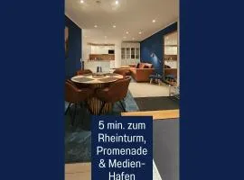 Fewokoko-Privat Apartment Zentral Rheinufer Altstadt Messe Landtag Königsallee