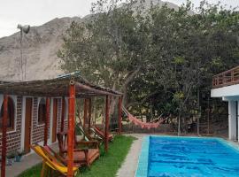 Hotel Quilla Wasi, hotel u gradu Lunahuana