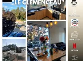 Le Clemenceau appart-Calais Nord-balcon-plage