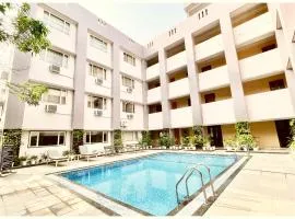 A LUXURY SWIMMING POOL HOTEL N-R-B - fully Air Conditioned hotel at Prime Location - Near Sea Beach and Temple - Hygiene & Spacious Room - with wifi- LIFT- Cafeteria- SPA and PARKING Facilities - BREAKFAST Available- Best Hotel in PURI