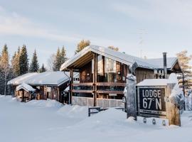 Lodge 67°N Lapland, шале в городе Экясломполо