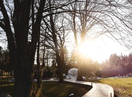 Domaine Des Hautes Fagnes, hotel con jacuzzi a Ovifat