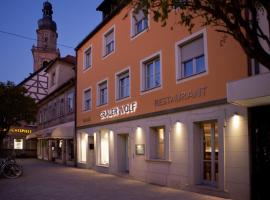 Altstadthotel Grauer Wolf, hotel i Erlangen