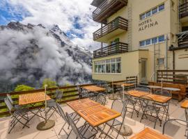 Hotel Alpina, levný hotel v destinaci Mürren