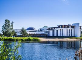 Vytautas Mineral SPA, hotel s hidromasažnom kadom u gradu 'Birštonas'