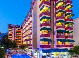 Galaxy Beach Hotel Alanya, hotell i Mahmutlar