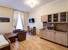 Apartments Paderewski, hotell i Karlovy Vary