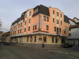 Hotel Post mit Klimaanlage, hotel din Neckarsulm