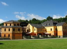 Hotel Střelnice, hotel u gradu Teplice na Metuji