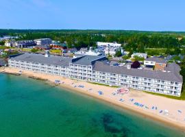 Hamilton Inn Select Beachfront, plážový hotel v destinaci Mackinaw City