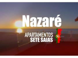 Apartamentos 7 Saias Marginal, отель в Назаре