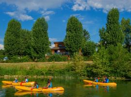 Kanopée Village, glamping site sa Trévoux