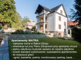 Apartamenty Watra, Ferienwohnung in Rabka-Zdrój