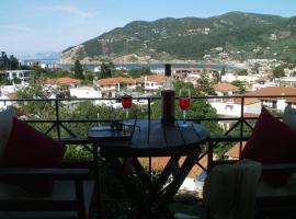 Albatros, hotell i Skopelos stad