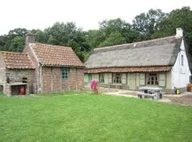 authentic farm house with trampoline