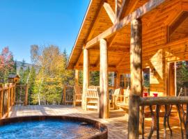 Le Bivouac - Les Chalets Spa Canada, hotel u gradu La Malbe