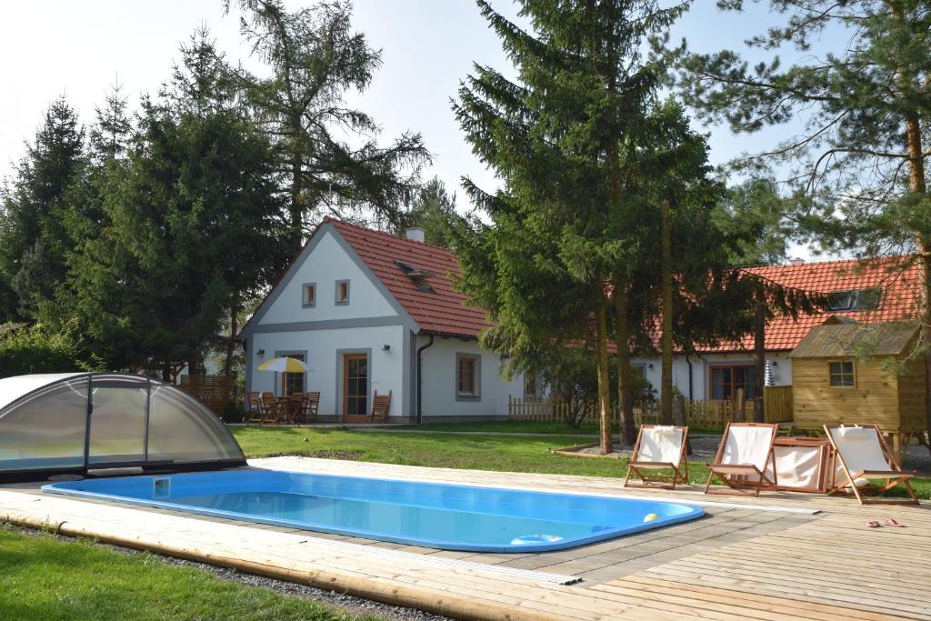 Poolen vid eller i närheten av Apartmány Kojákovice - Třeboň