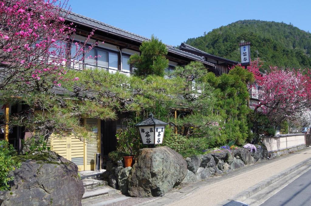 Bergsutsikt från ryokan